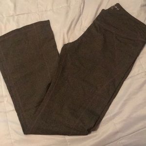 Gray yoga pants